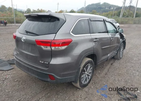 2017 Toyota Highlander Xle из США, поврежденный, VIN 5TDJZRFH8HS385554